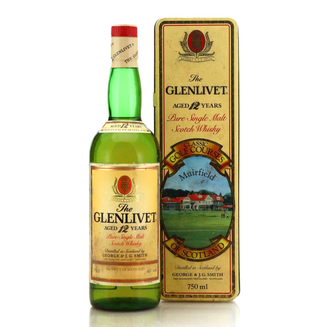 Glenlivet 12 Classic Golf Courses 1980s Muirfield