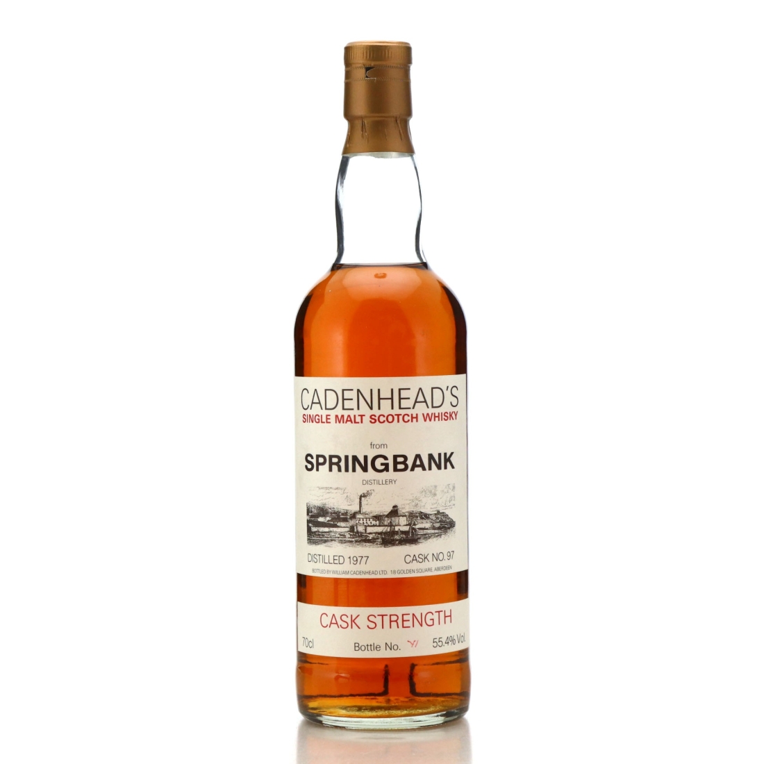 Springbank 1977 Cadenhead's Single Cask #97