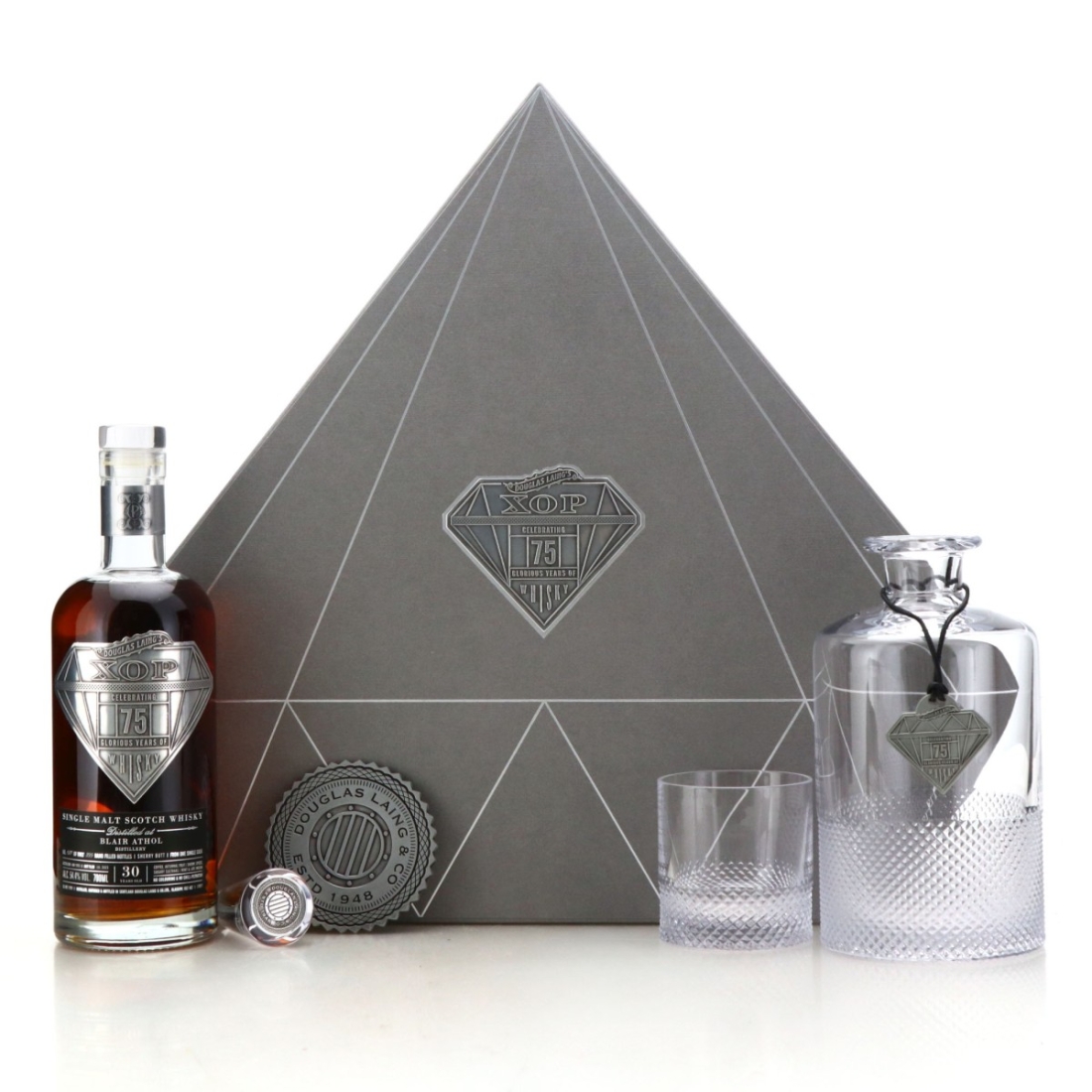 Blair Athol 1993 Douglas Laing 30 Year Old / 75th Anniversary Gift Set