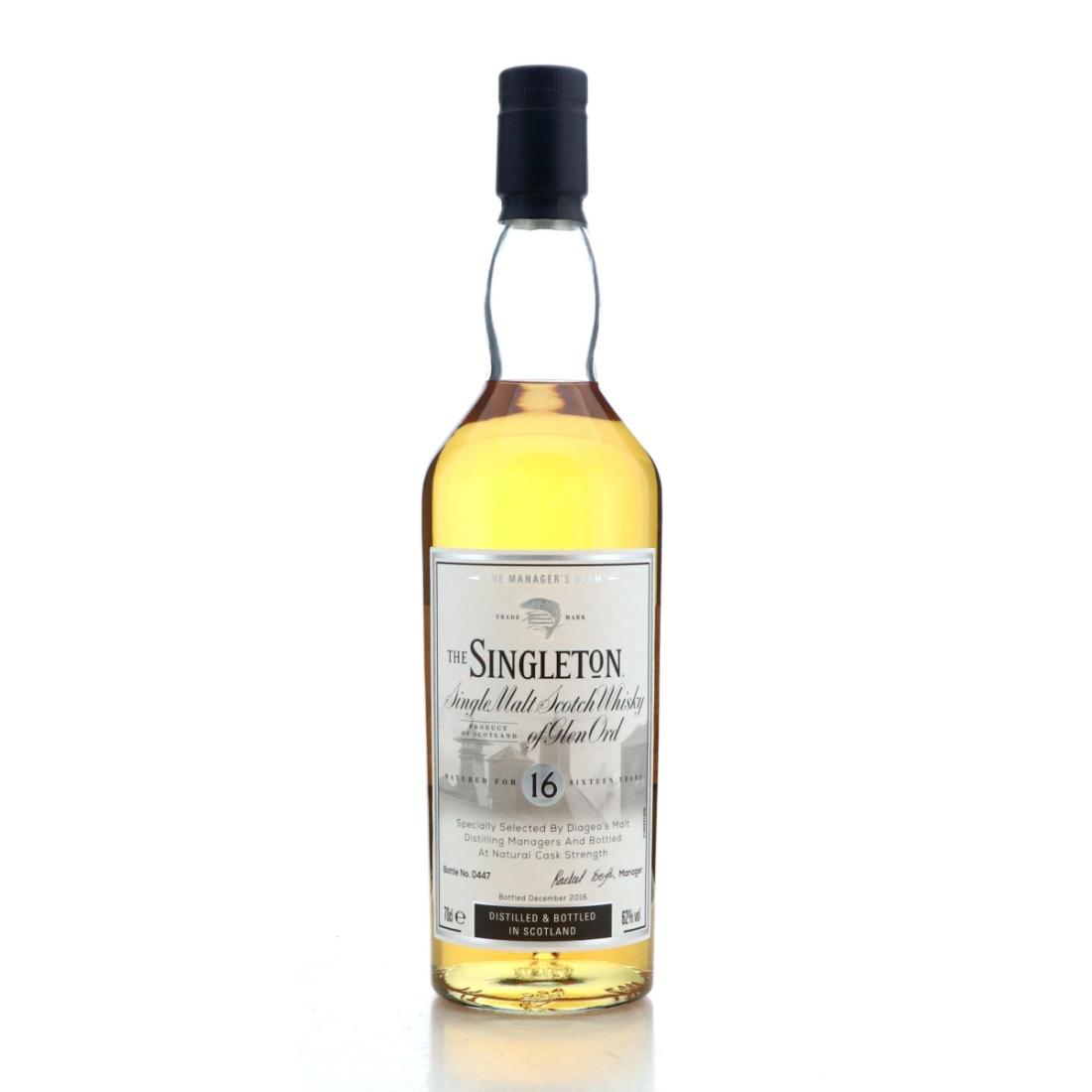 Singleton of Glen Ord 16 Year Manager's Dram 2018 Release