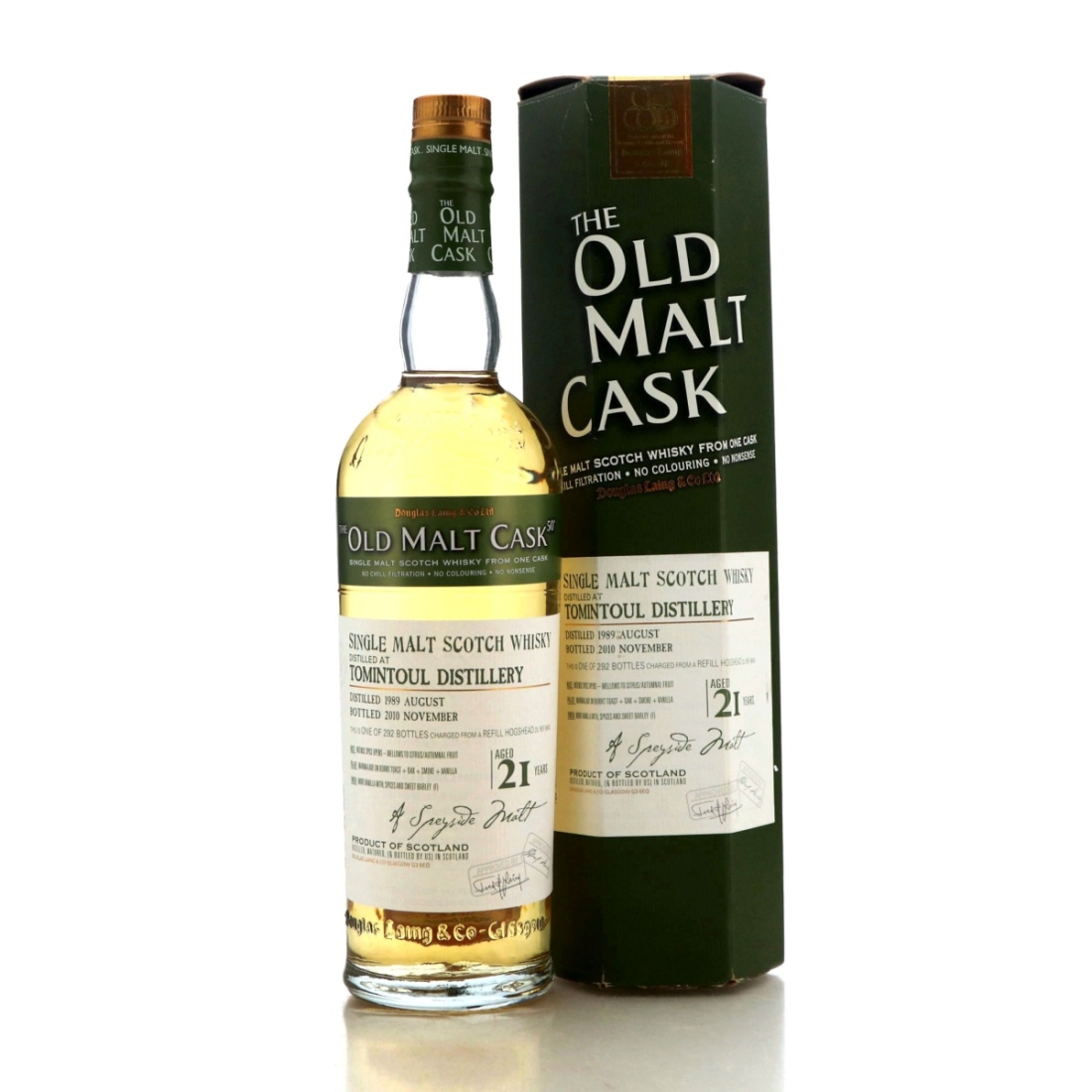 Tomintoul 1989 Douglas Laing 21 Year Old