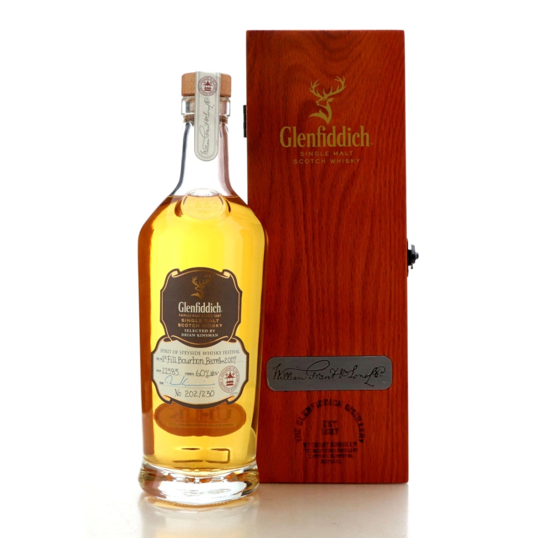 Glenfiddich 2007 Single Bourbon Cask #22585 / Spirit of Speyside Festival 2021