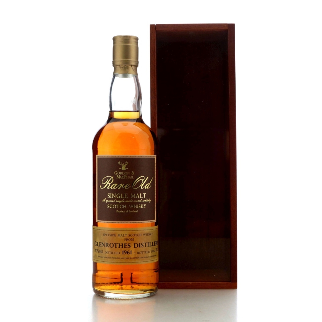 Glenrothes 1961 Gordon and MacPhail Rare Old bottled 1996