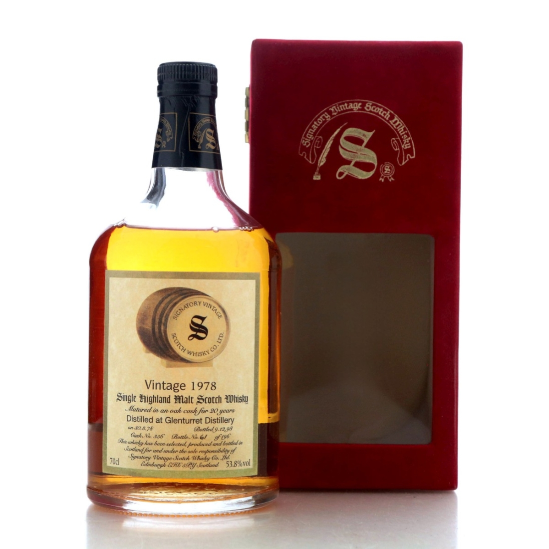 Glenturret 1978 Signatory Vintage 20 Year Old