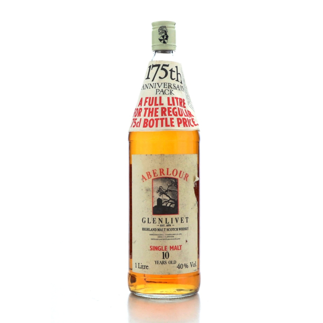 Aberlour 10 Year Old 1 Litre 1980s