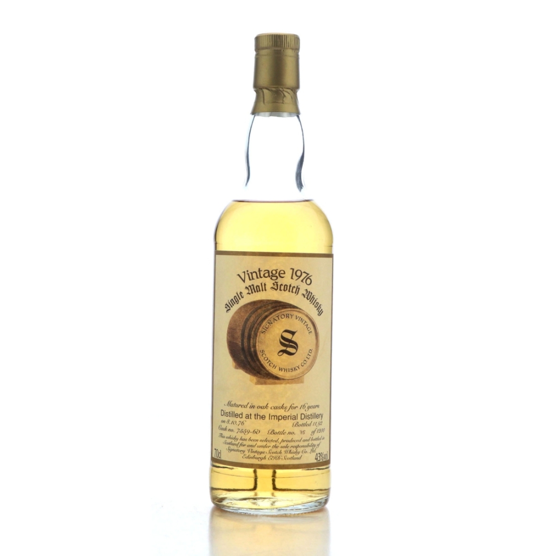 Imperial 1976 Signatory Vintage 16 Year Old