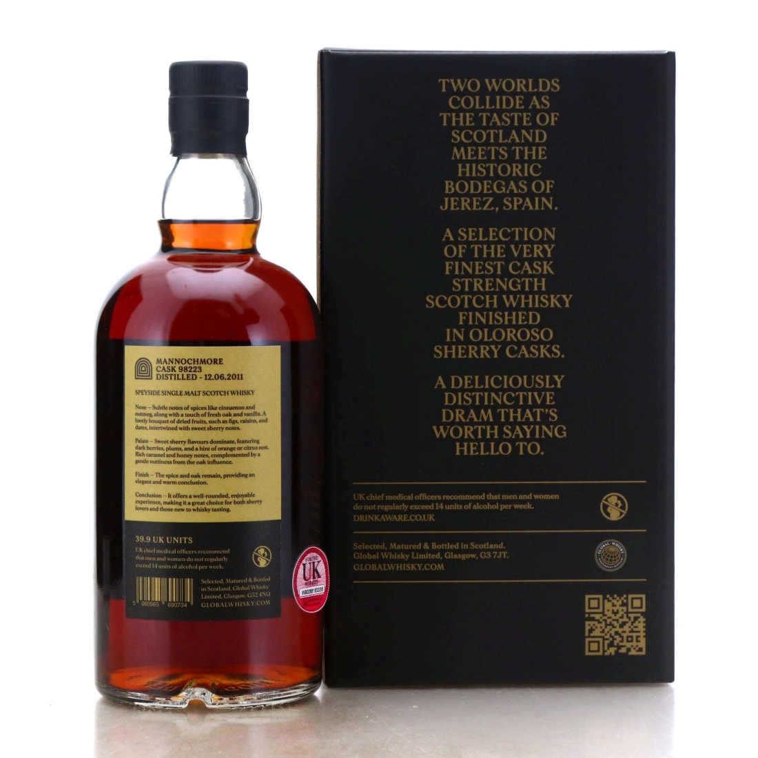 Image for Mannochmore 2011 Global Whisky 13 Year Old OLO