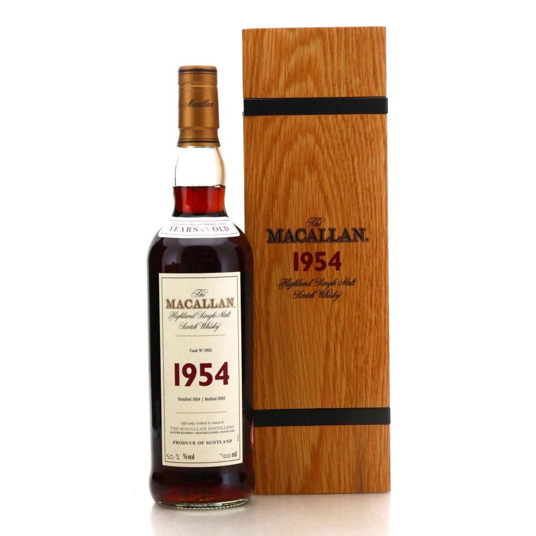 Macallan 1954 Fine and Rare 47 Year Old #1902​​​​​​​
