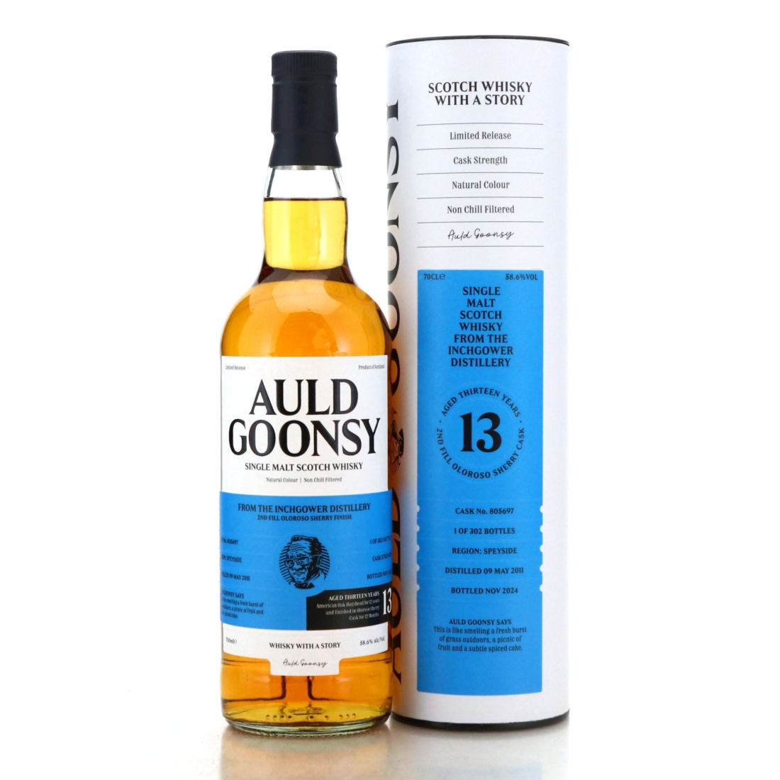 Image for Inchgower 2011 Auld Goonsy 13 Year Old