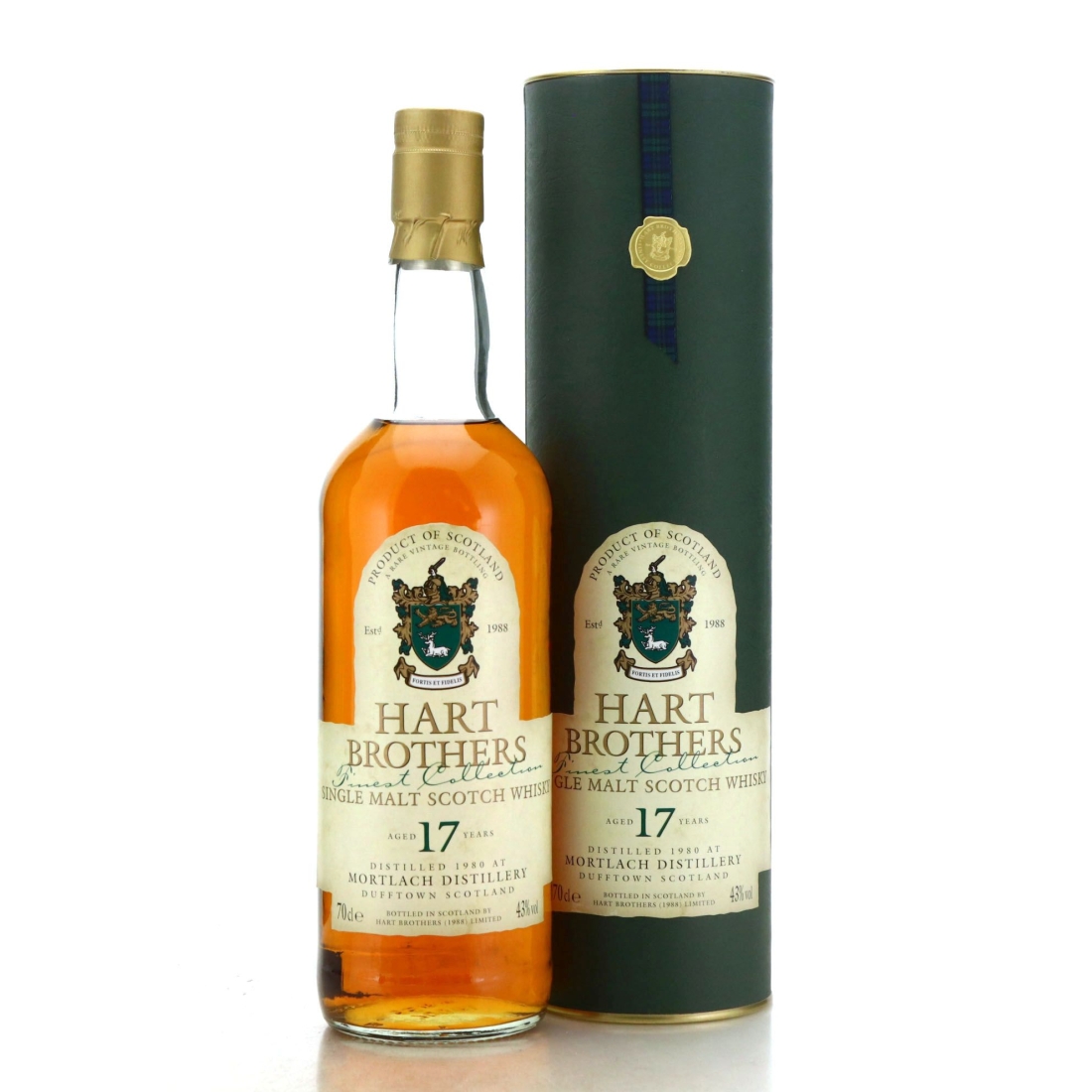 Mortlach 1980 Hart Brothers 17 Year Old
