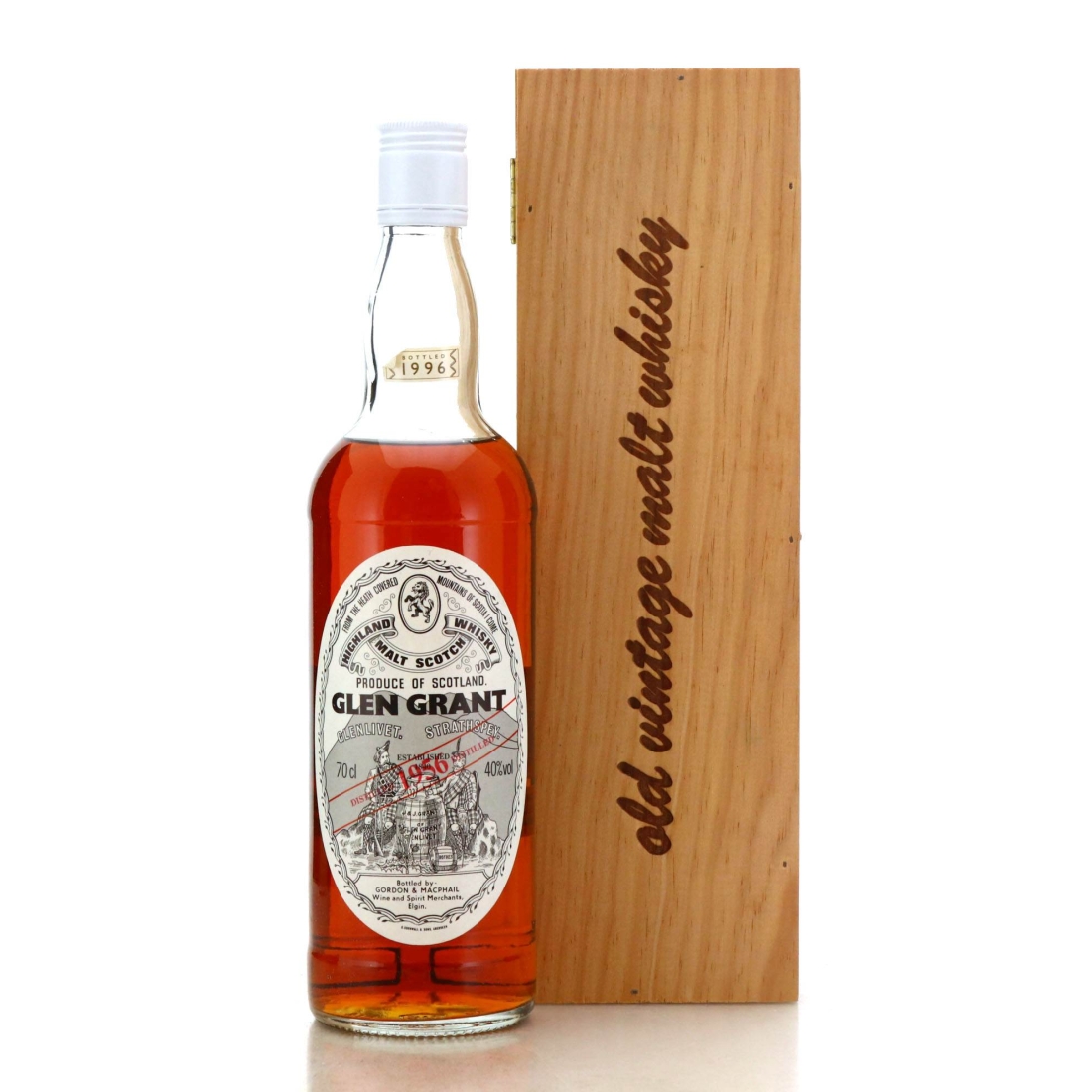 Glen Grant 1956 Gordon and MacPhail bottled 1996