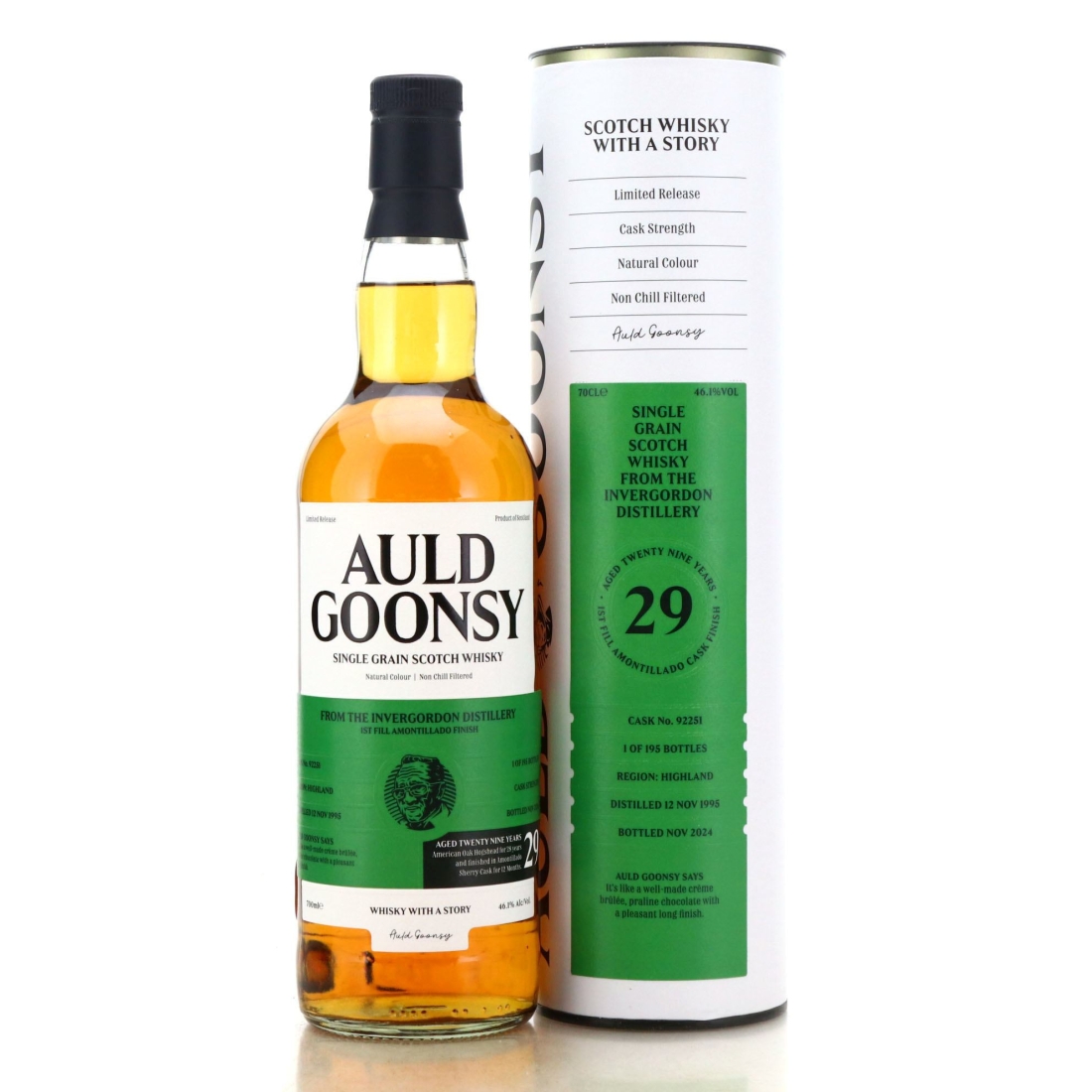 Image for Invergordon 1995 Auld Goonsy 29 Year Old