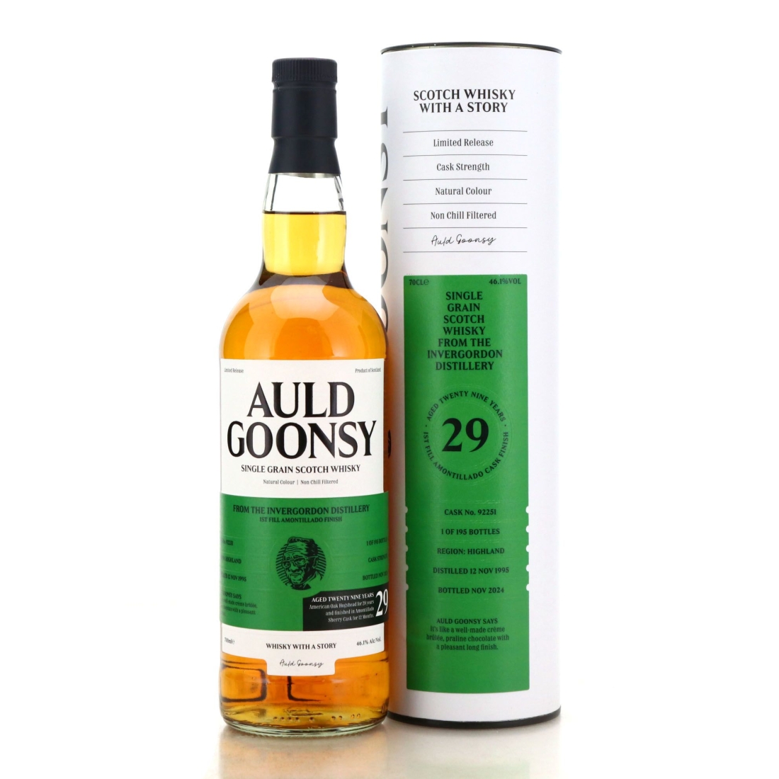 Image for Invergordon 1995 Auld Goonsy 29 Year Old