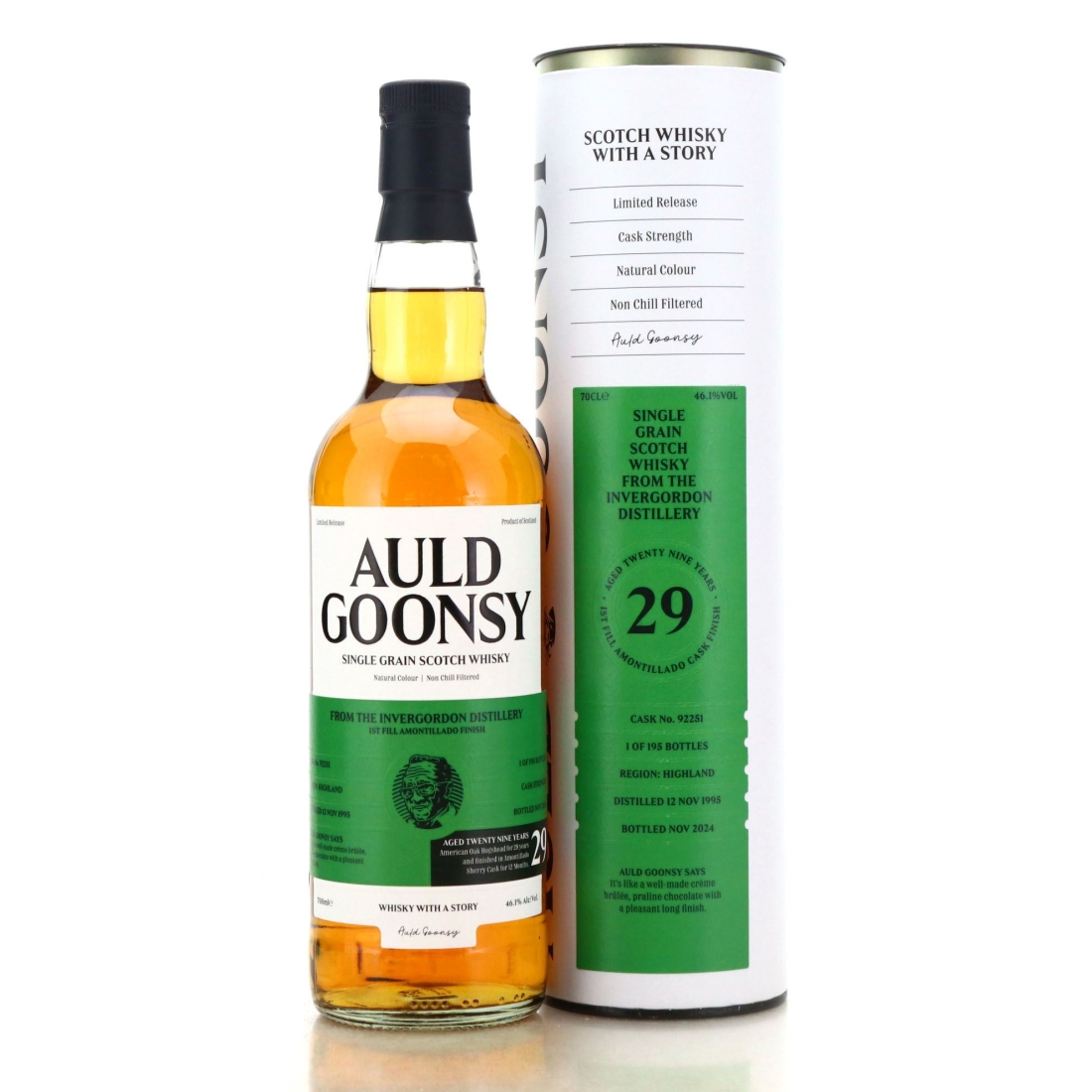 Image for Invergordon 1995 Auld Goonsy 29 Year Old