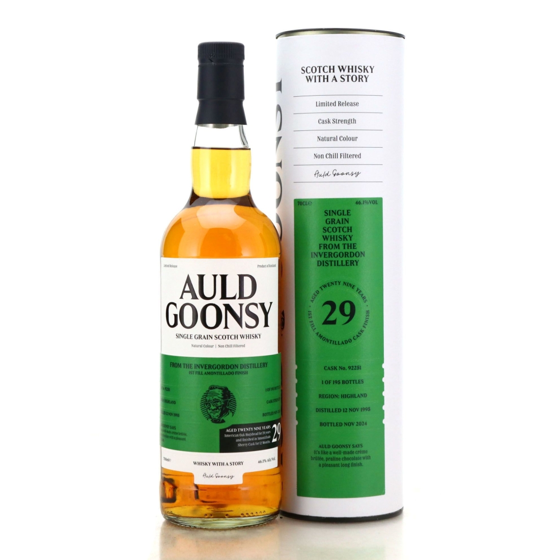 Image for Invergordon 1995 Auld Goonsy 29 Year Old