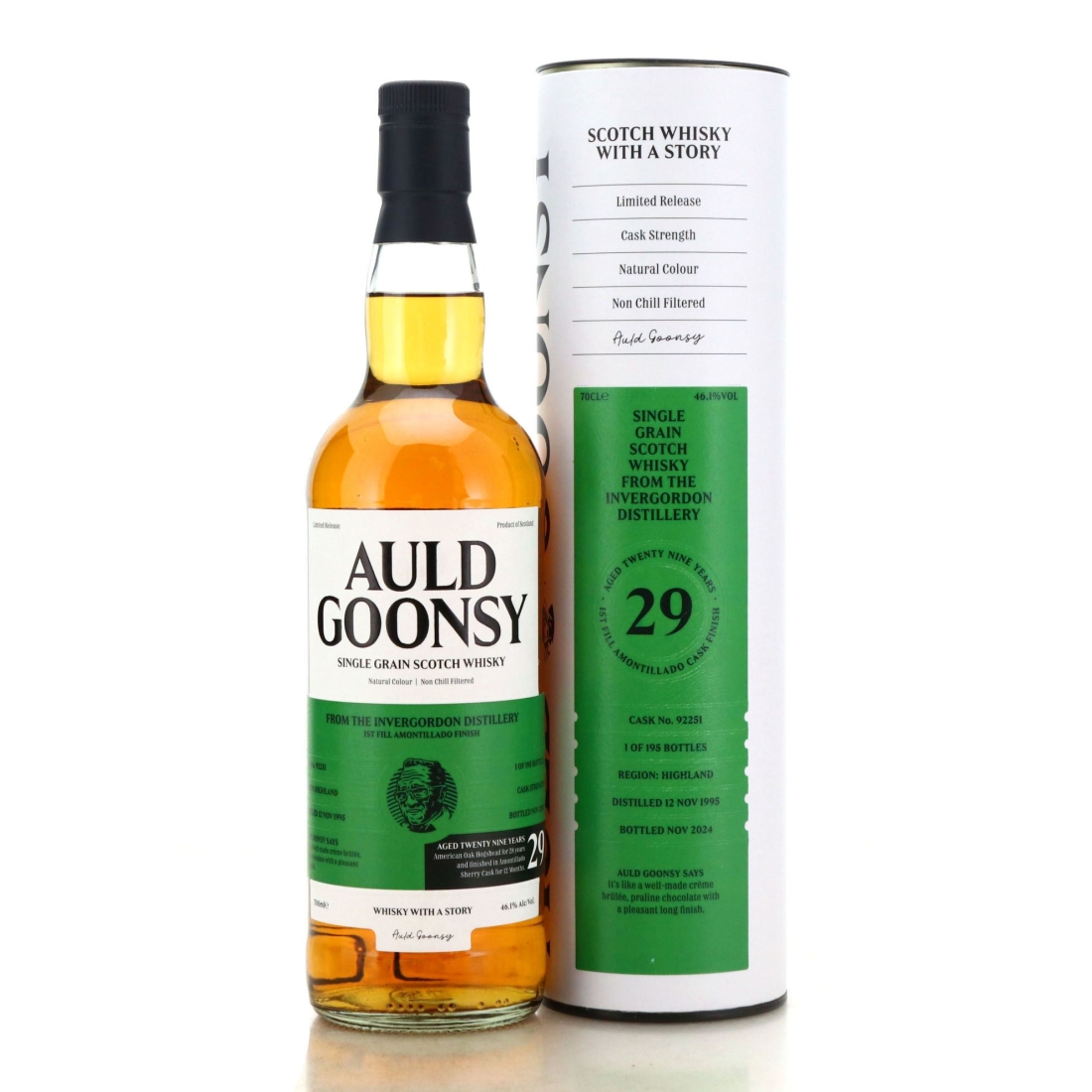 Image for Invergordon 1995 Auld Goonsy 29 Year Old
