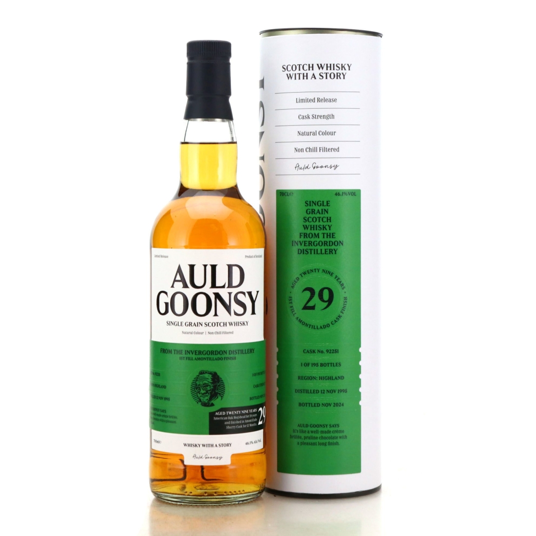 Invergordon 1995 Auld Goonsy 29 Year Old