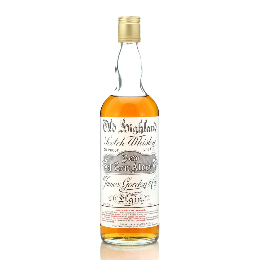 Image for Dew of Ben Alder Gordon and MacPhail 1970s