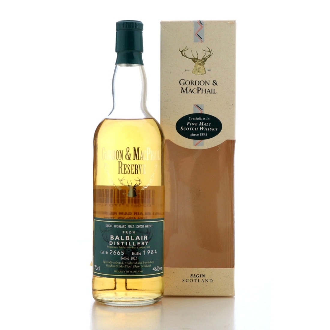 Balblair 1984 Gordon and MacPhail Reserve #2665