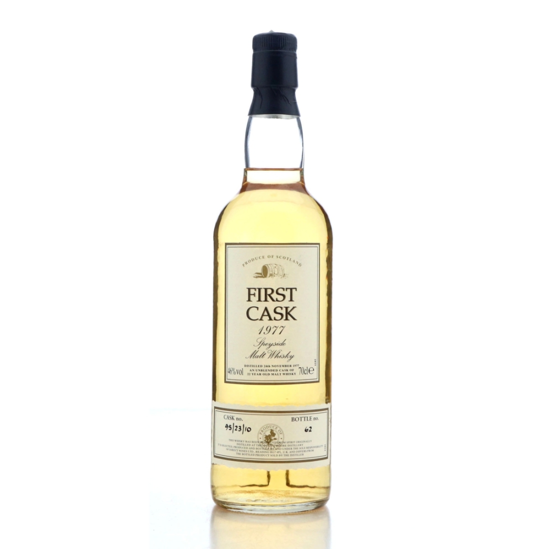 Mannochmore 1977 First Cask 22 Year Old #95/23/10