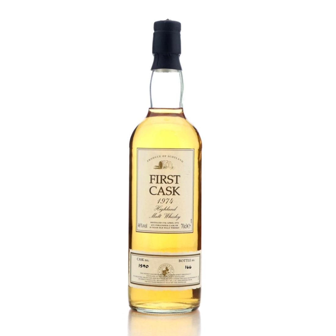 Glen Albyn 1974 First Cask 26 Year Old #1590
