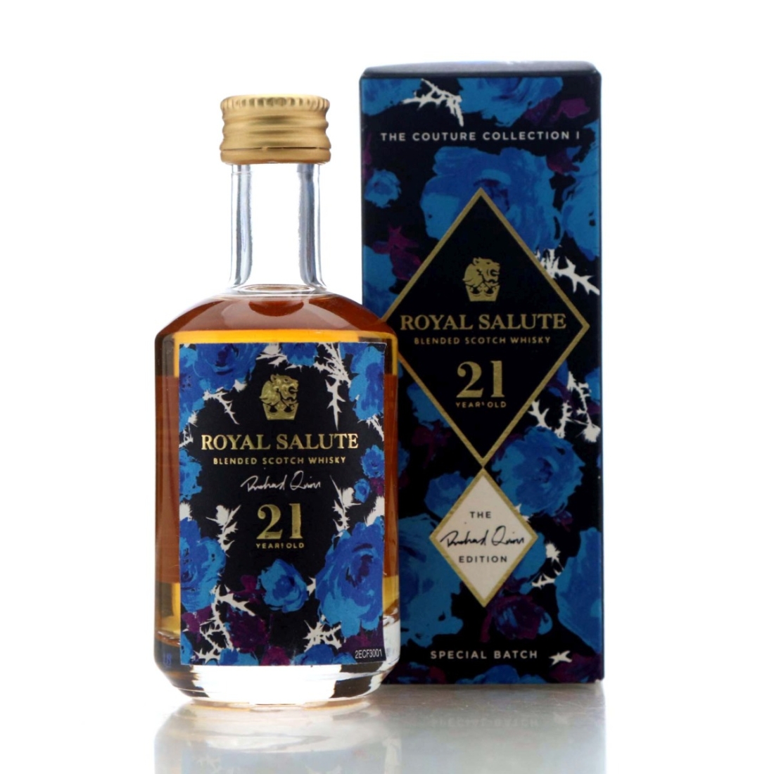 Chivas Royal Salute 21 Year Old Miniature / The Couture Collection I - Richard Quinn