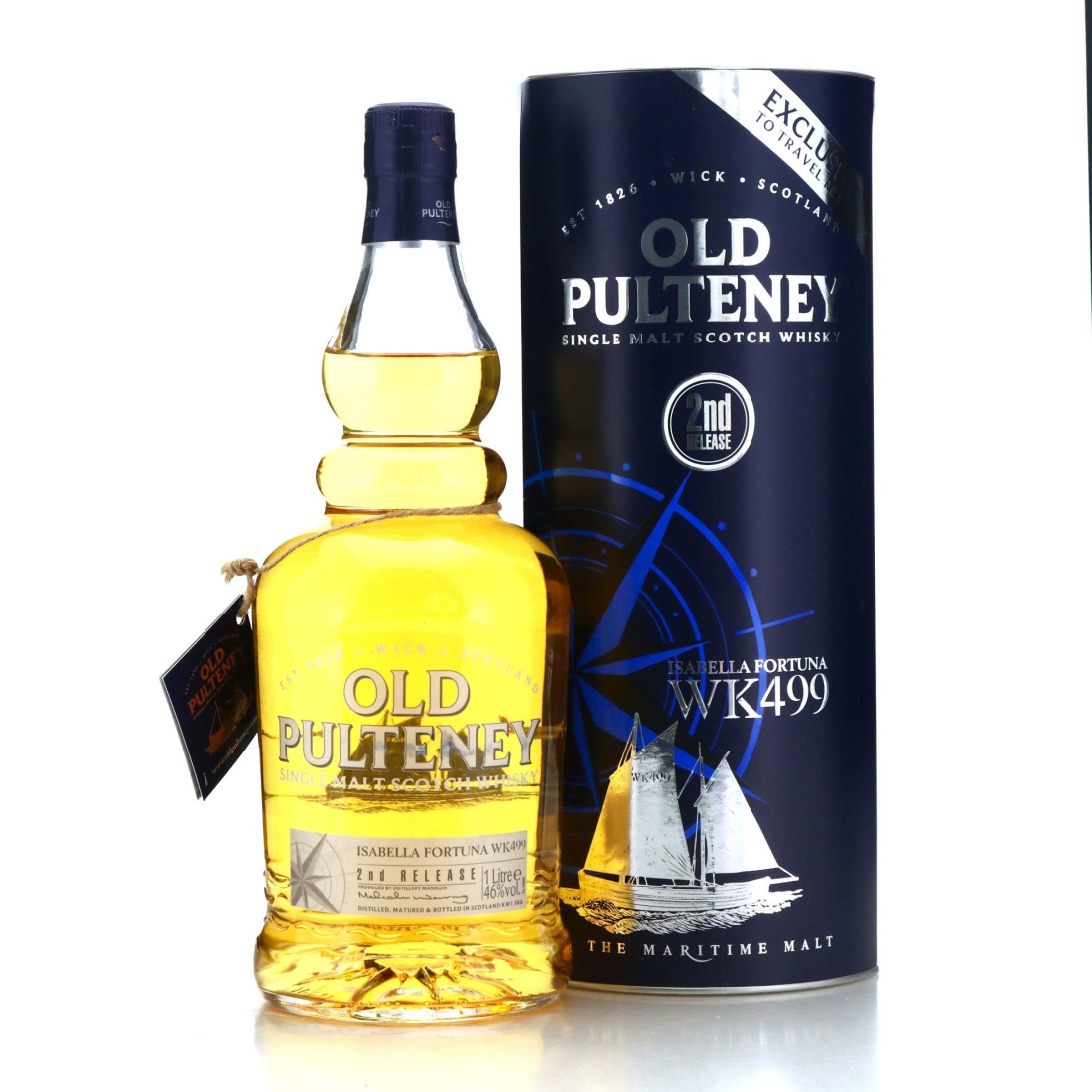 Image for Old Pulteney WK499 Isabella Fortuna 2nd Release 1 Litre