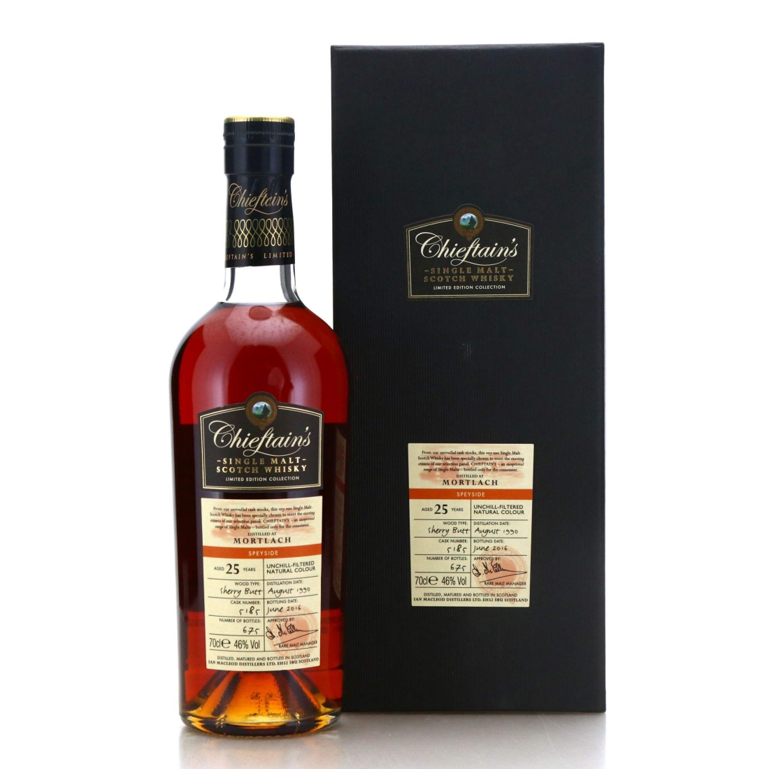 Image for Mortlach 1990 Chieftain's 25 Year Old