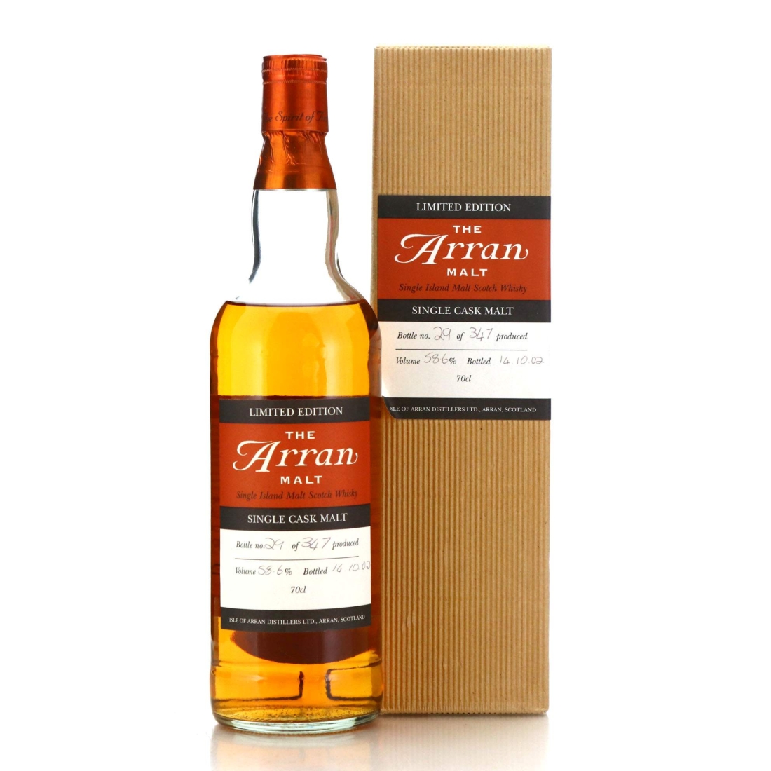 Arran 1997 Single Bourbon Cask #1037