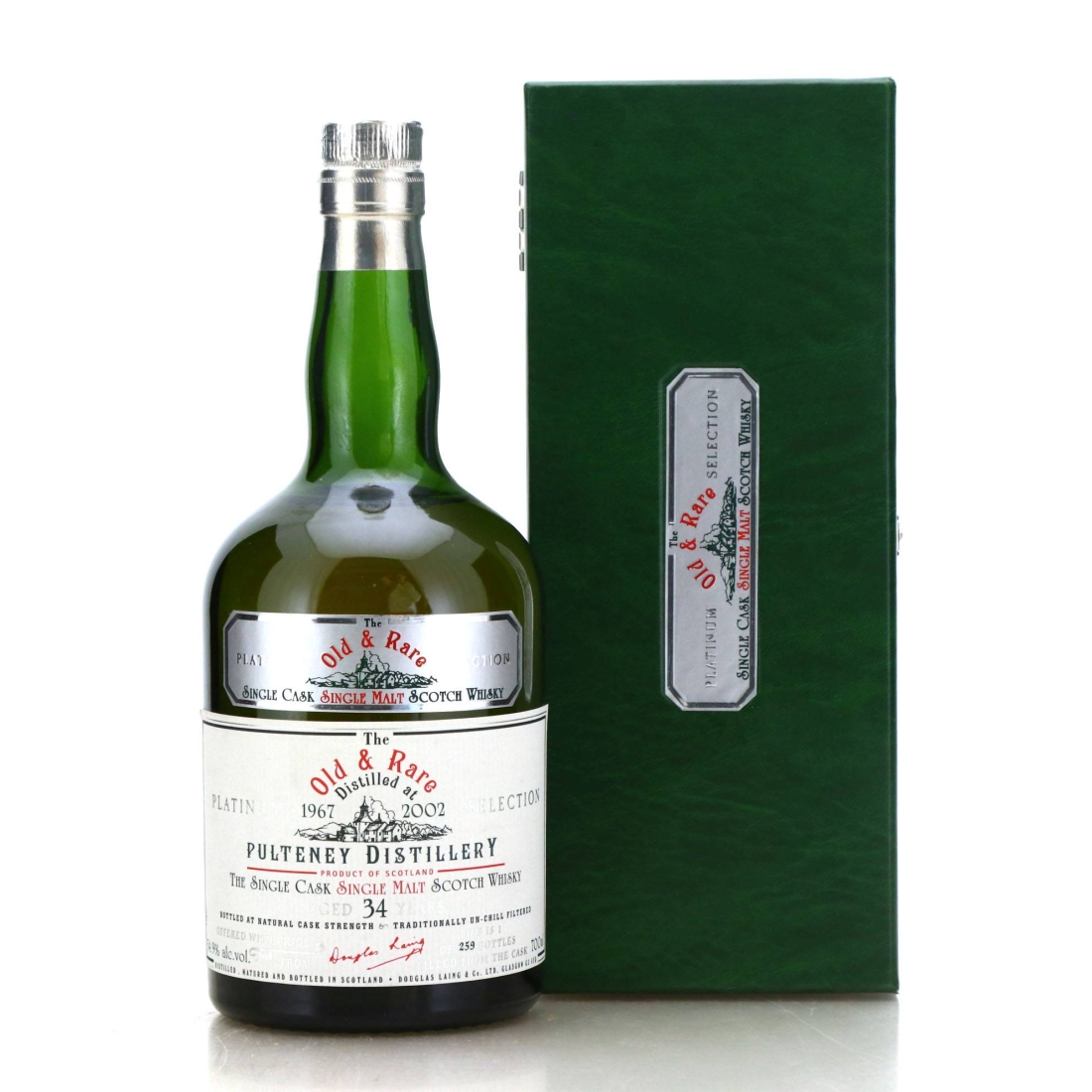 Old Pulteney 1967 Douglas Laing 34 Year Old / Old and Rare