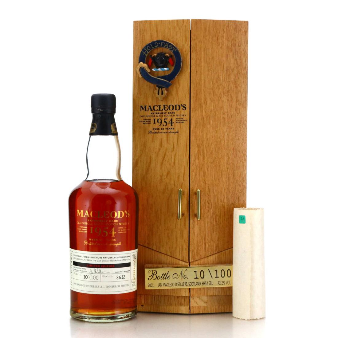 Glen Grant 1954 MacLeod's Exremely Rare 50 Year Old