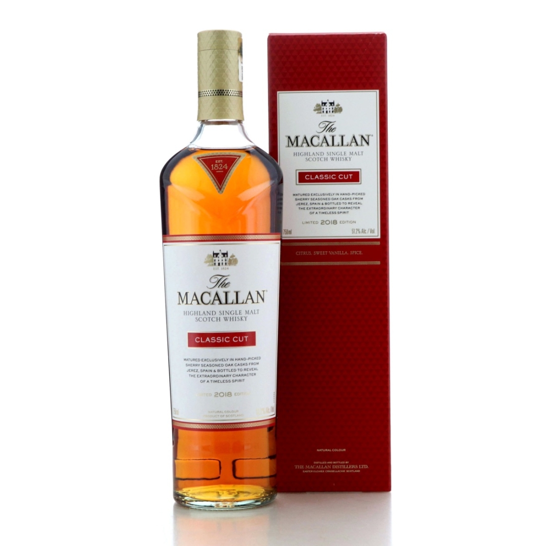 Image for Macallan Classic Cut 2018 Release 75cl / US Import