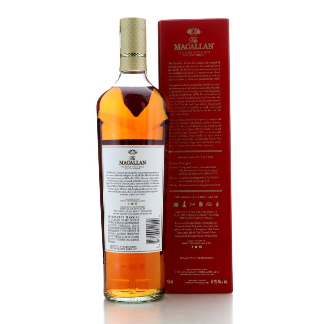 Image for Macallan Classic Cut 2018 Release 75cl / US Import