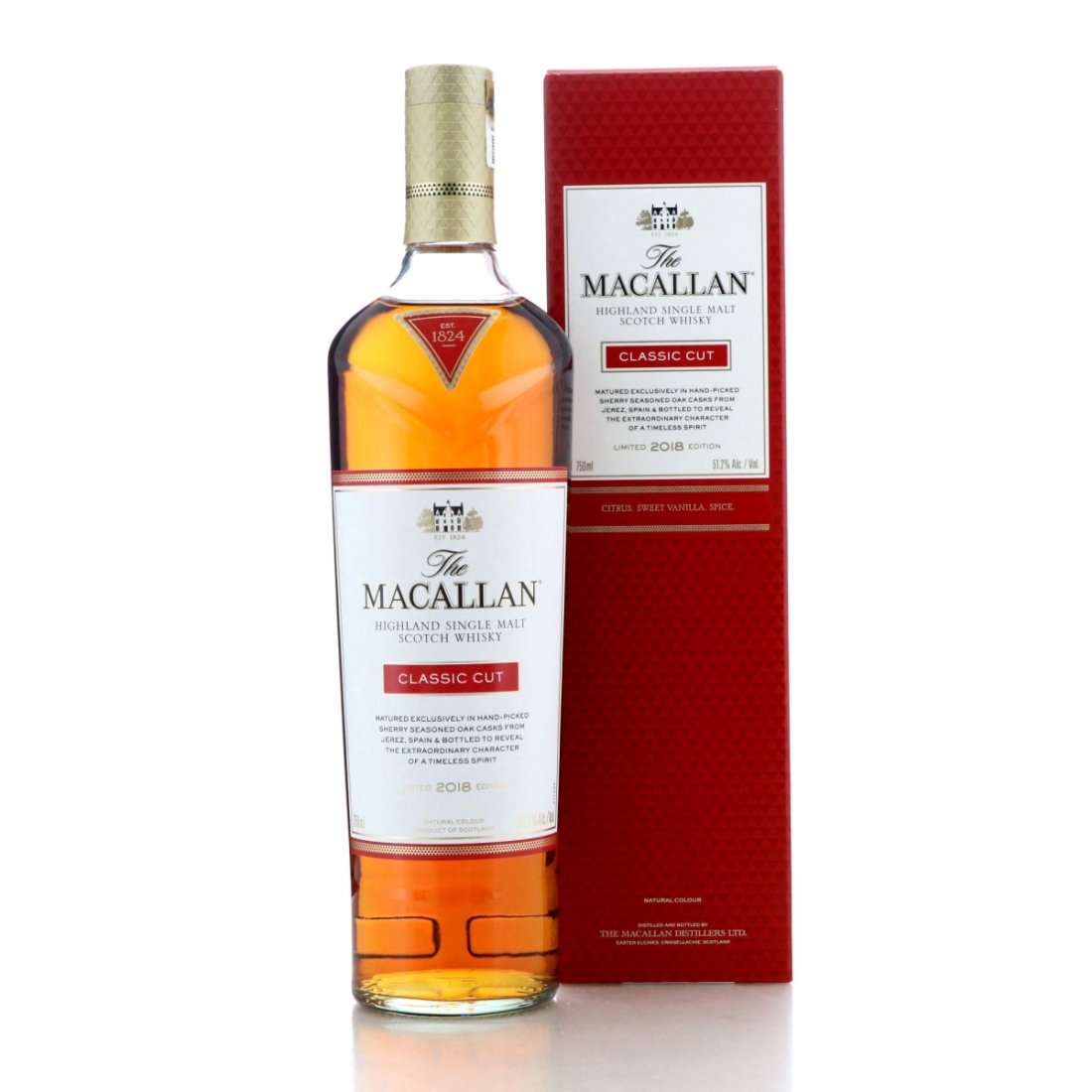 Image for Macallan Classic Cut 2018 Release 75cl / US Import