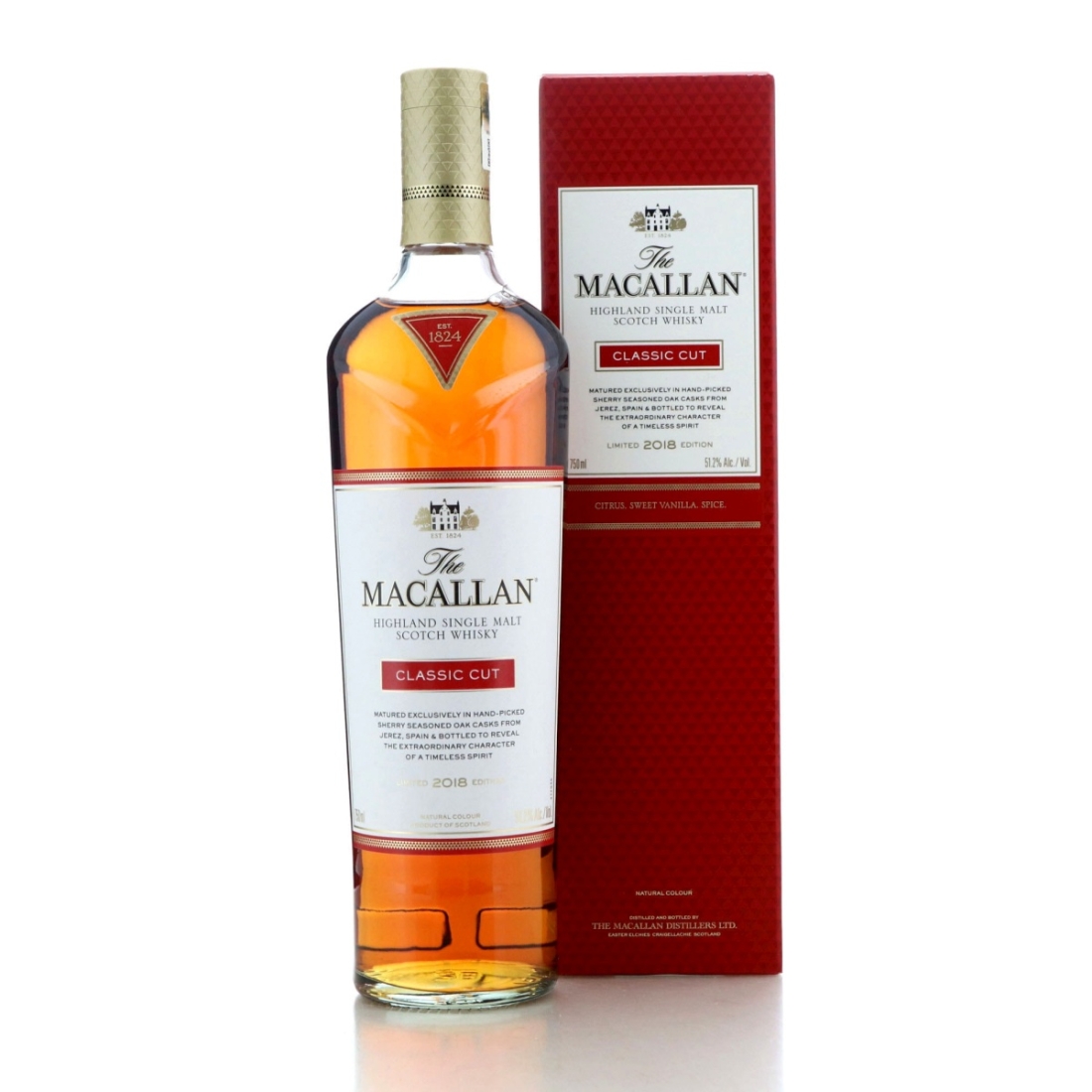 Image for Macallan Classic Cut 2018 Release 75cl / US Import