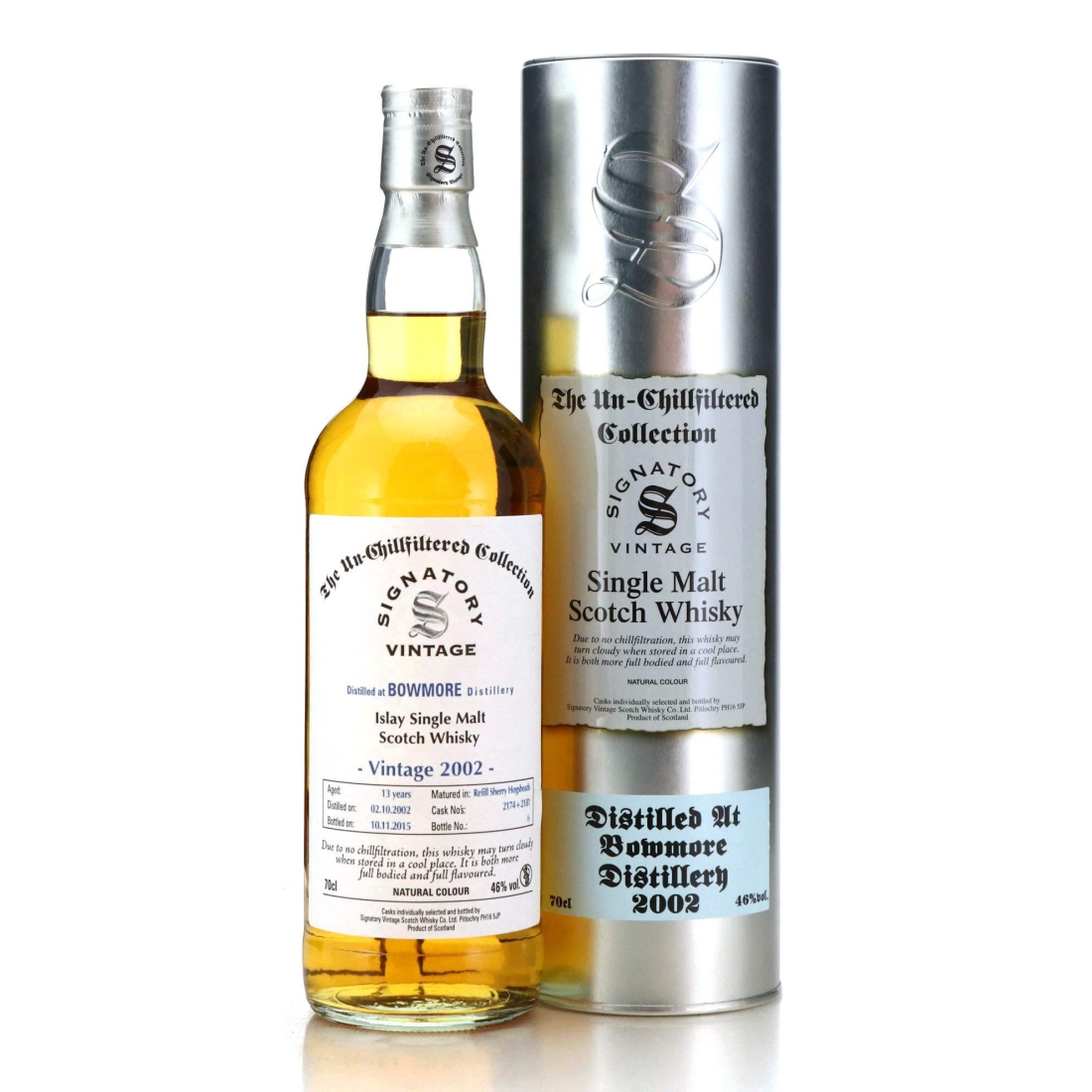 Bowmore 2002 Signatory Vintage 13 Year Old