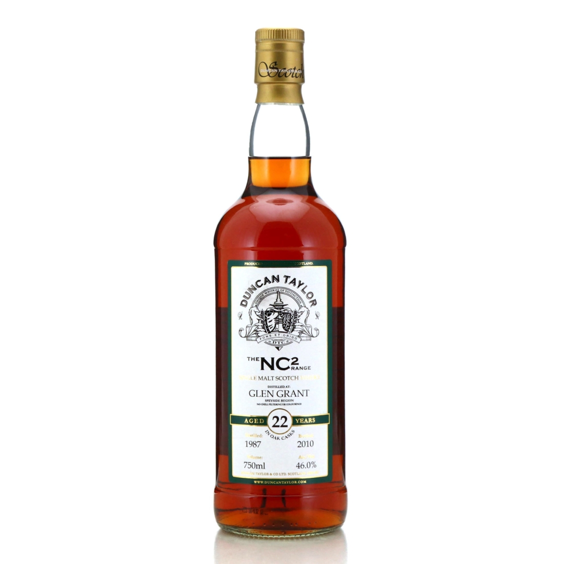 Glen Grant 1987 Duncan Taylor 22 Year Old NC² /  US Import
