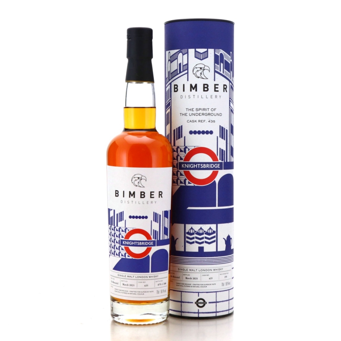 Bimber Single Moscatel Cask #435 / Knightsbridge