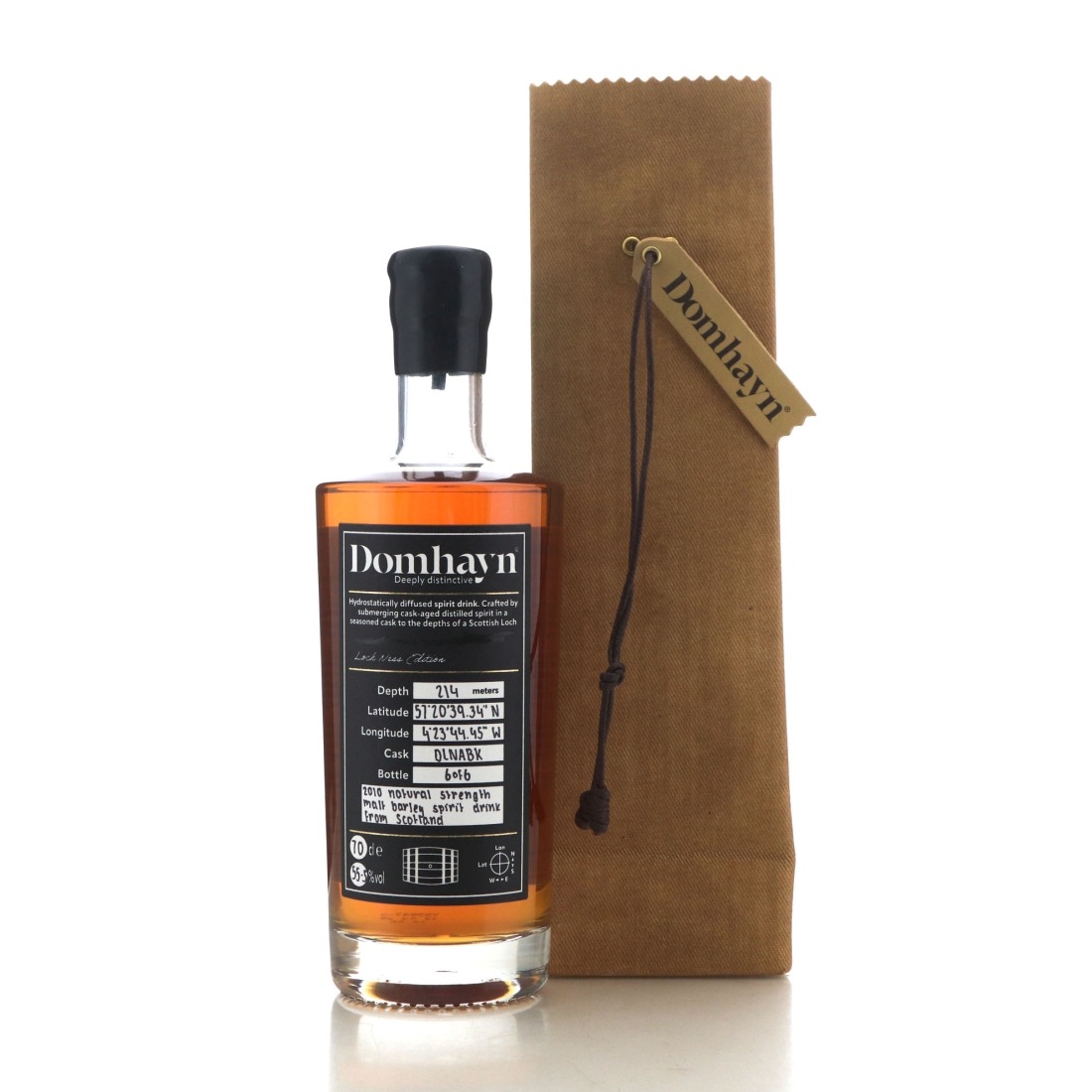 Domhayn 2010 Cask DLNABK Spirit Drink / Inaugural Release