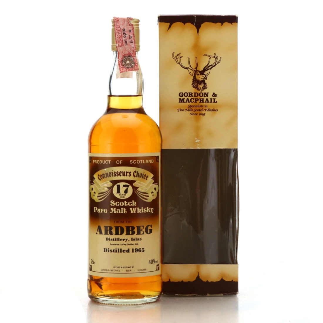 Image for Ardbeg 1965 Gordon and MacPhail 17 Year Old / Mario Rossi Import