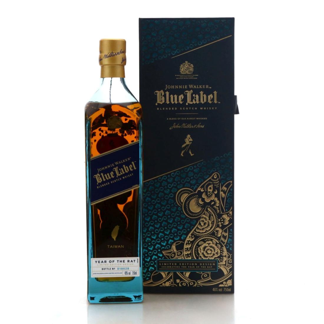 Johnnie Walker Blue Label Year Of The Rat 2020 Taiwan