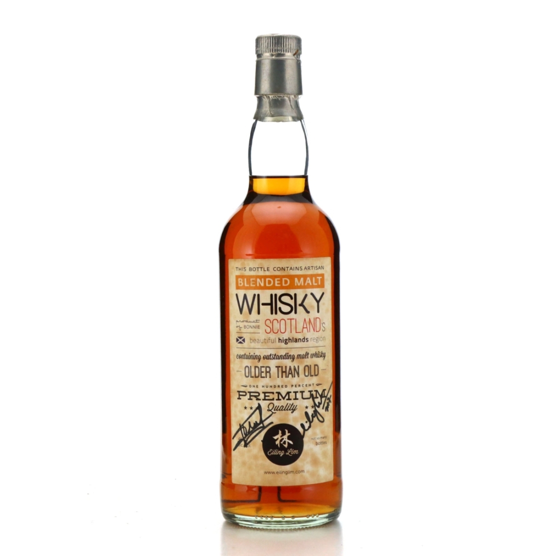 Highland Blended Malt Eiling Lim Older Than Old 2015 / Signed