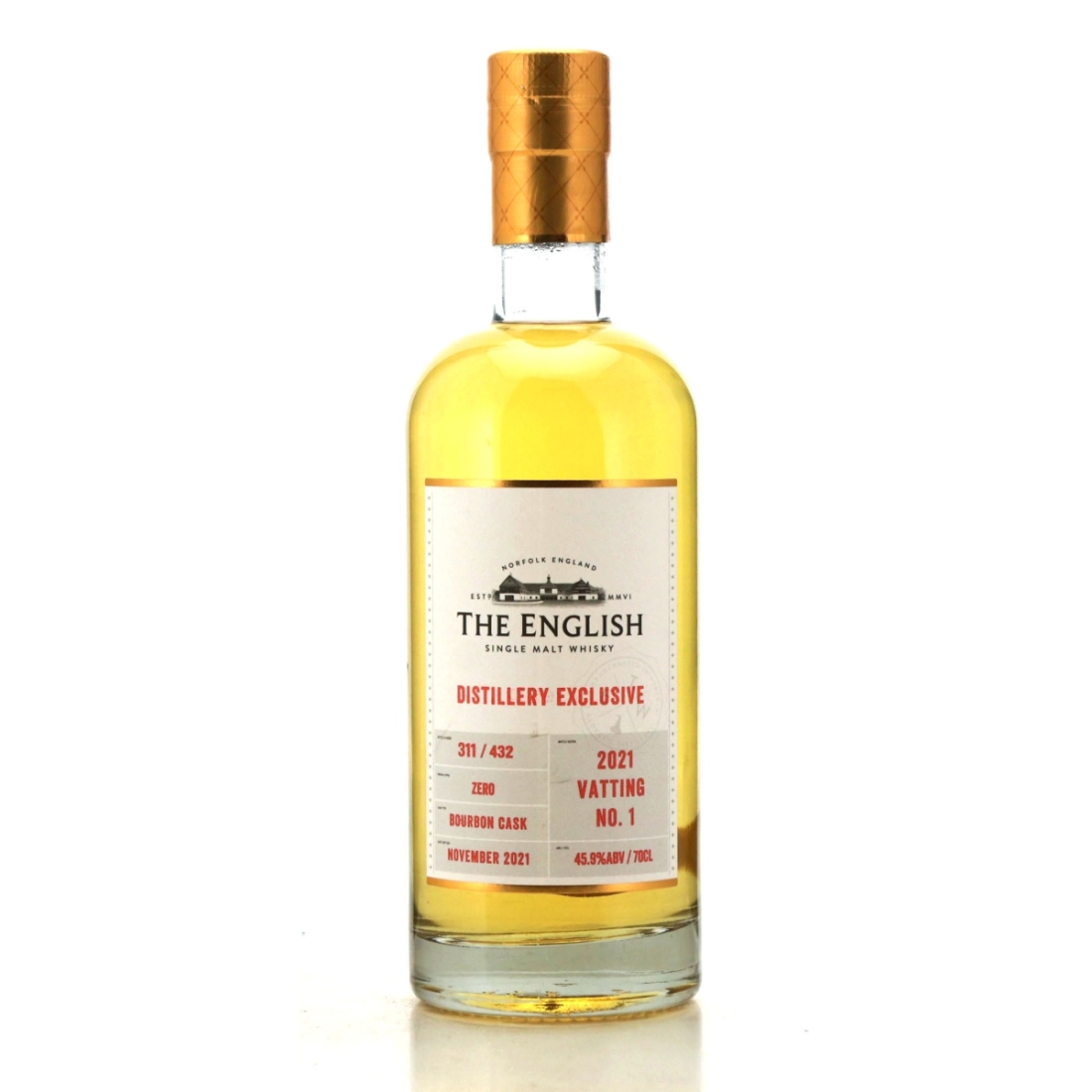 The English 2021 Vatting No.01 / Distillery Exclusive