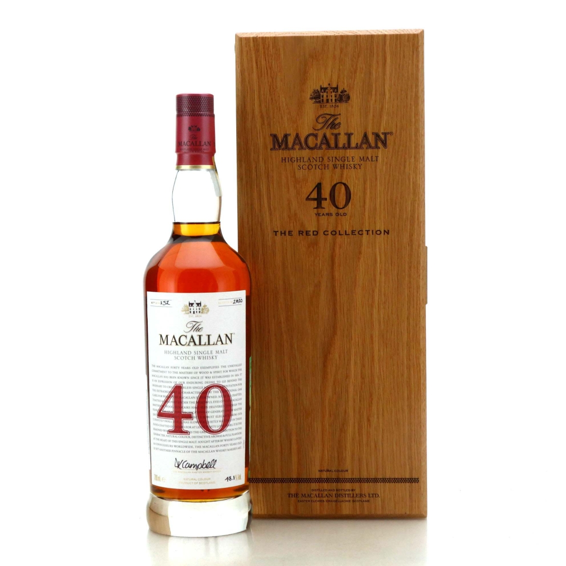 Image for Macallan 40 Year Old The Red Collection 2020 Release