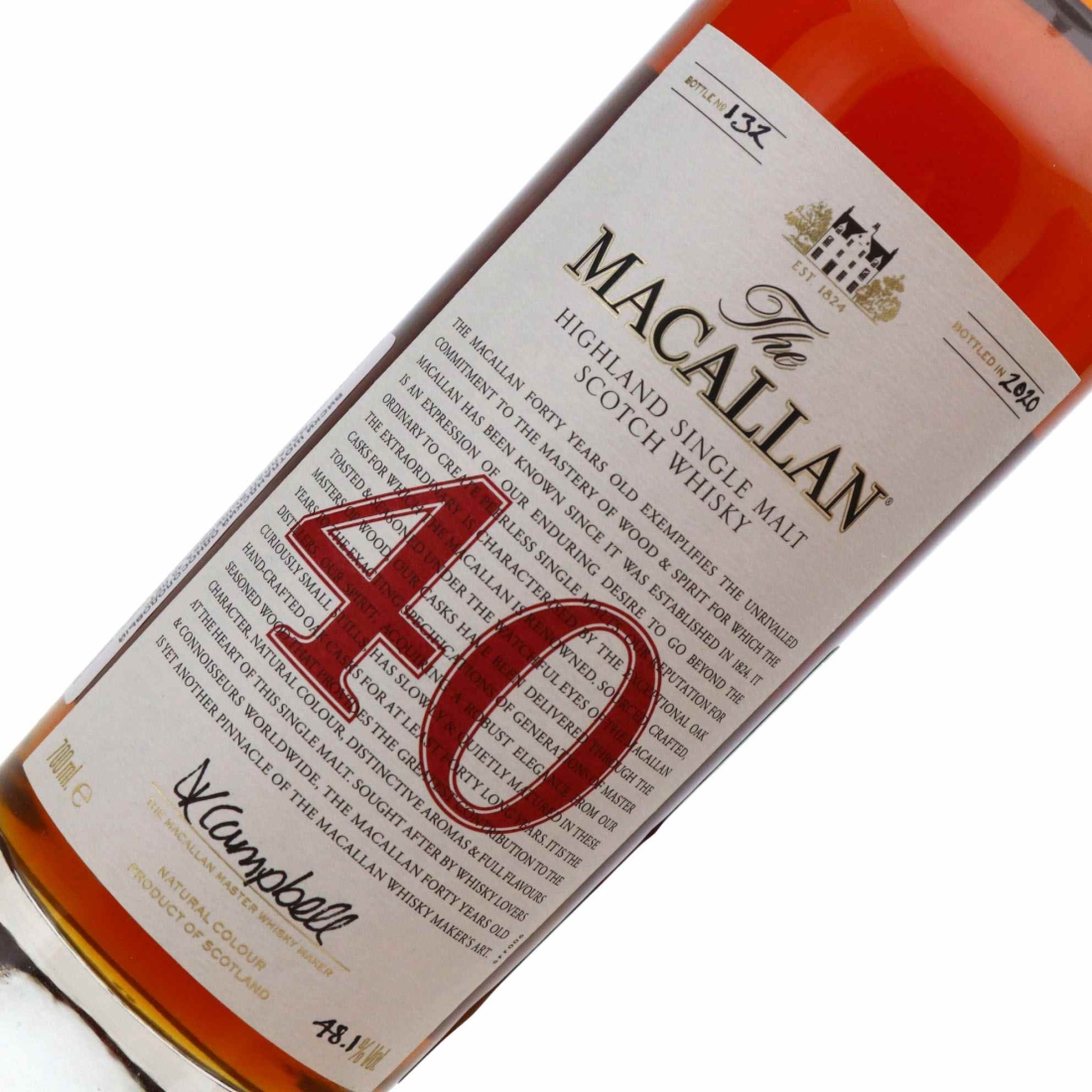Image for Macallan 40 Year Old The Red Collection 2020 Release