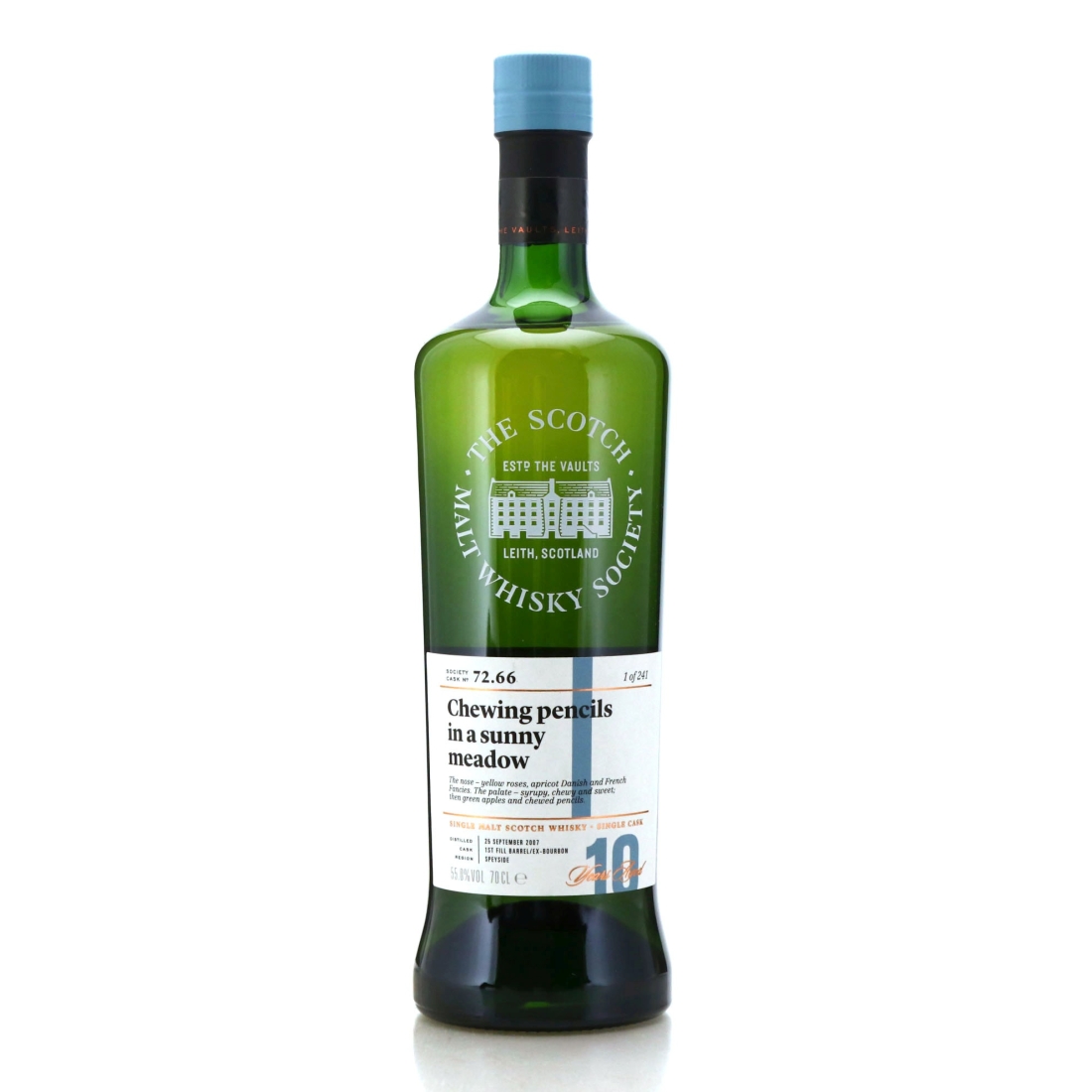Miltonduff 2007 SMWS 10 Years Old 72.66
