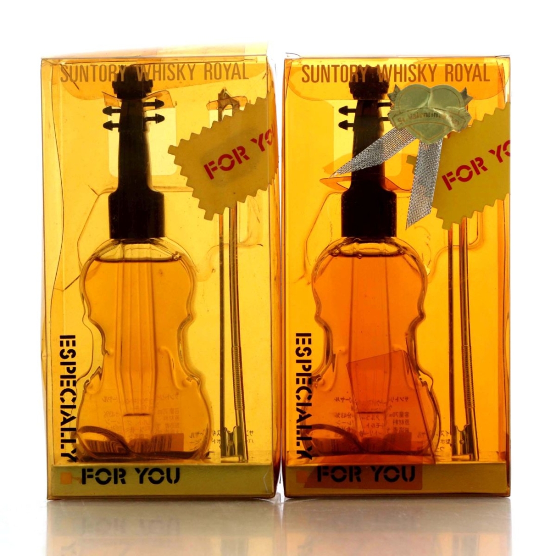 Suntory Whisky Royal Violin Miniature x 2