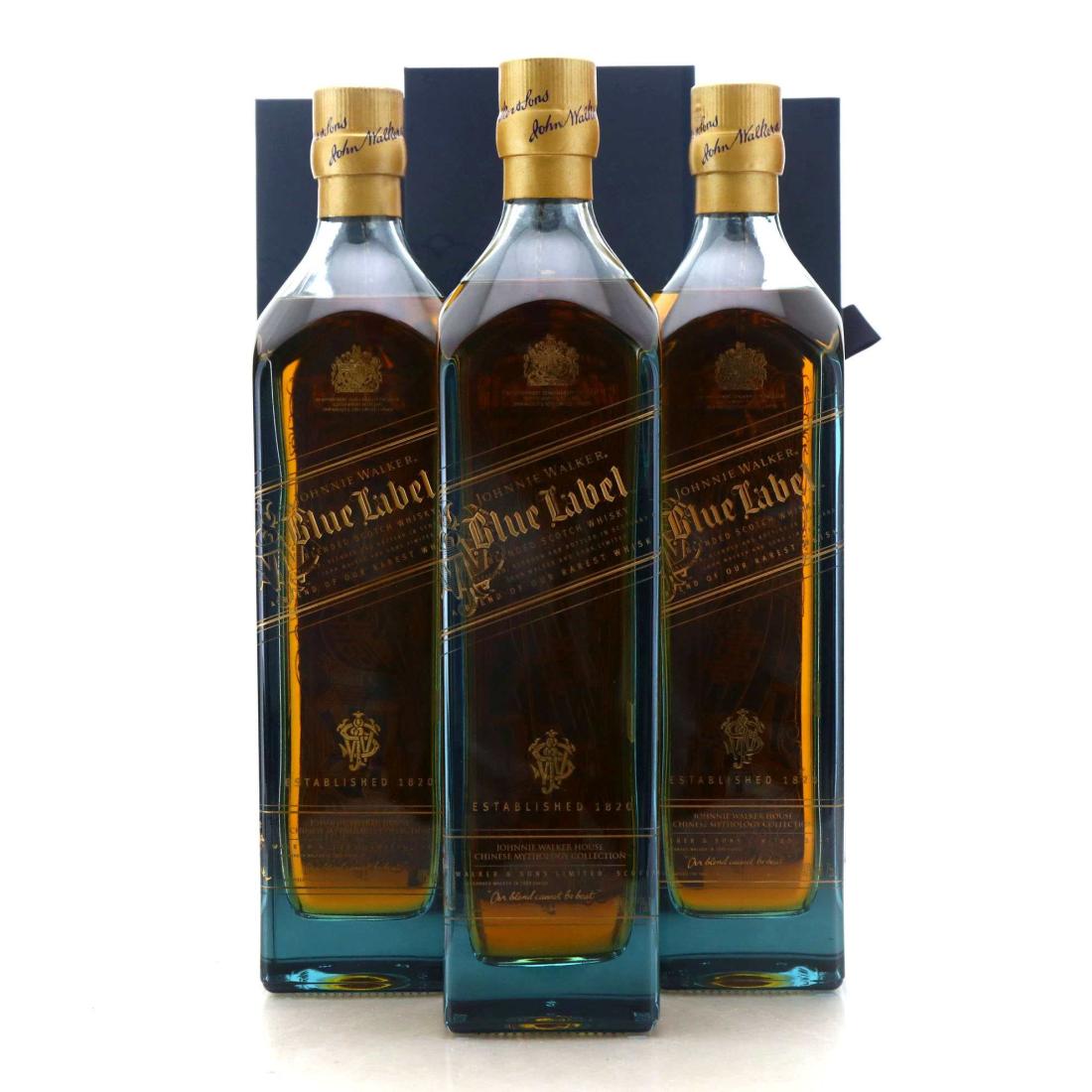 Johnnie Walker Blue Label Fu Lu Shou Collection 3 X