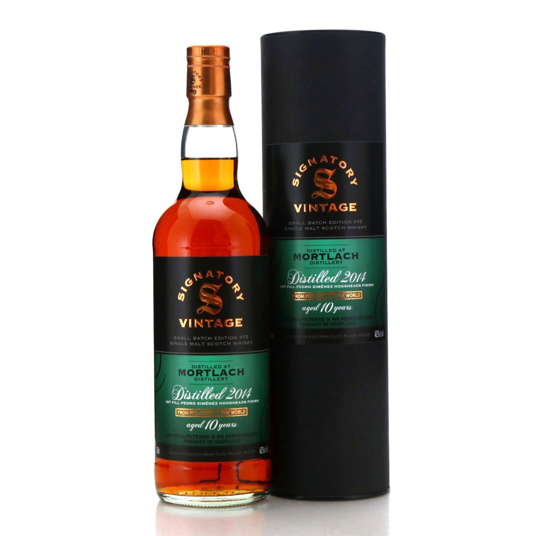 Mortlach 2014 Signatory Vintage 10 Year Old Small Batch #15