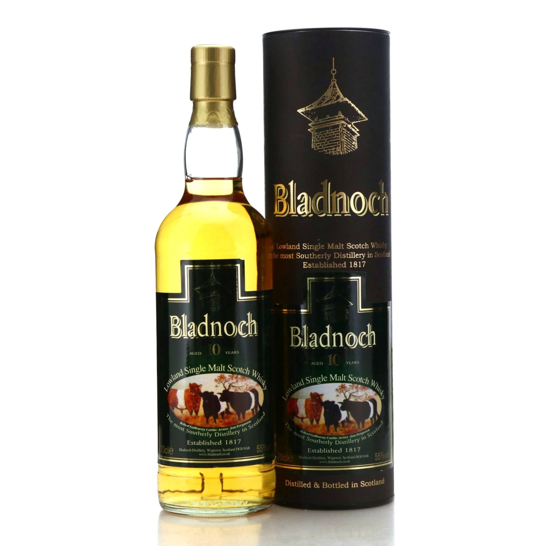 Bladnoch 10 Year Old Cask Strength early 2000s